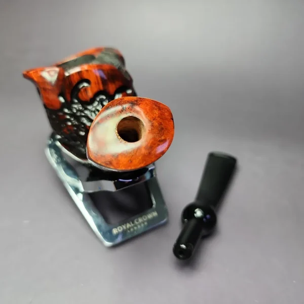 Nording Partially Rusticated Freehand Estate Briar Pipe, Unsmoked - Image 12
