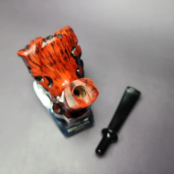 Nording Partially Rusticated Freehand Estate Briar Pipe, Unsmoked - Image 12