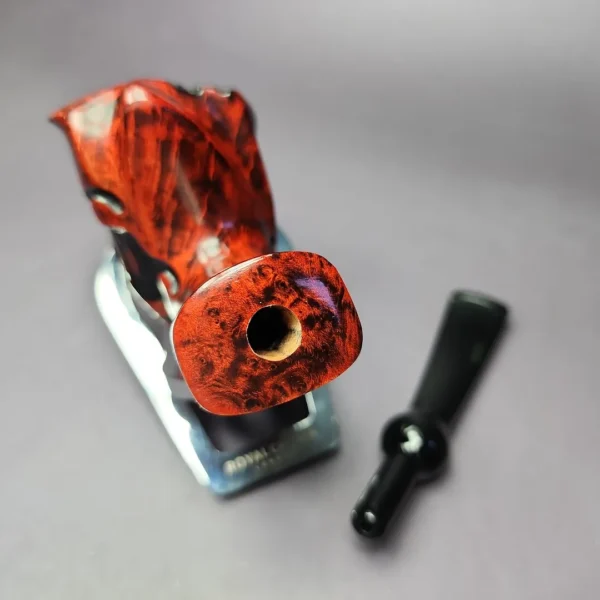 Nording Partially Rusticated Freehand Estate Briar Pipe, Unsmoked - Image 12