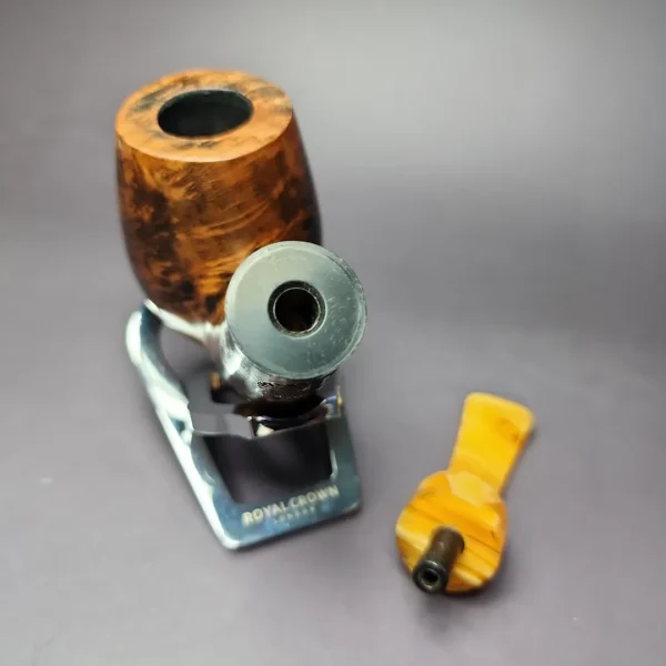 Nording A XL Smooth Bent Billiard Estate Briar Pipe, Unsmoked - Image 12