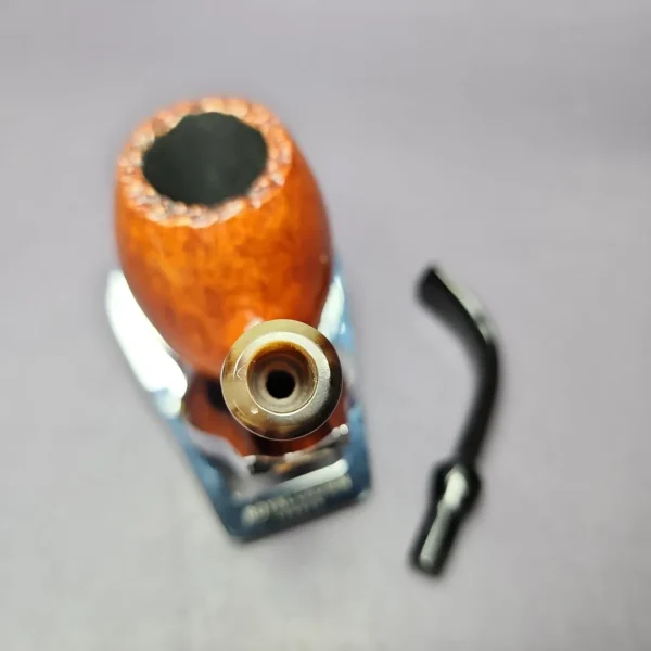 Talamona Marco Polo Smooth Bent Egg Estate Briar Pipe, Italian Estates - Image 12