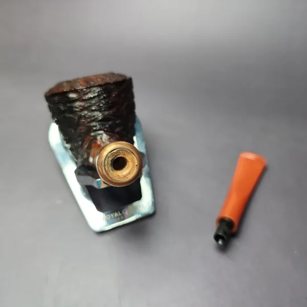 4th Generation (by Ascorti) 1897 Rusticated Dublin Estate Briar Pipe, Unsmoked - Image 12