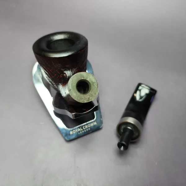 Morgan BlackJack 20 Sandblasted Dublin Briar Pipe, New - Image 12
