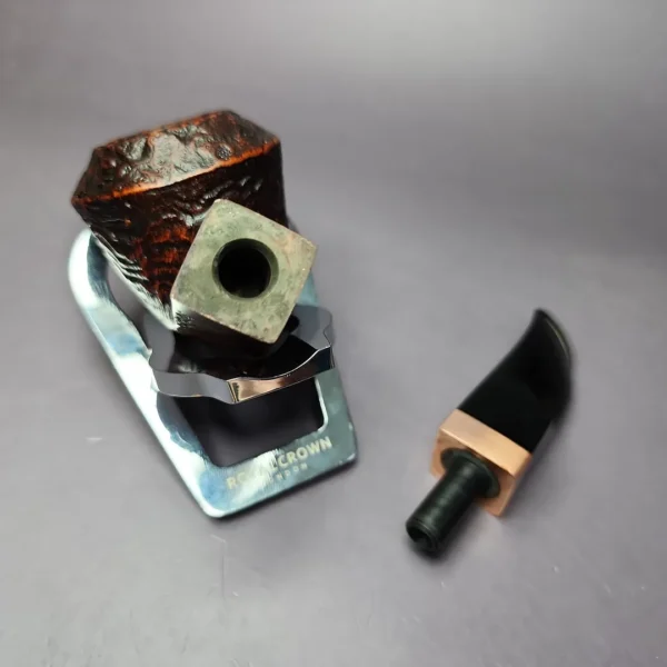 Morgan BlackJack 30 Sandblasted Bulldog Briar Pipe, New - Image 12