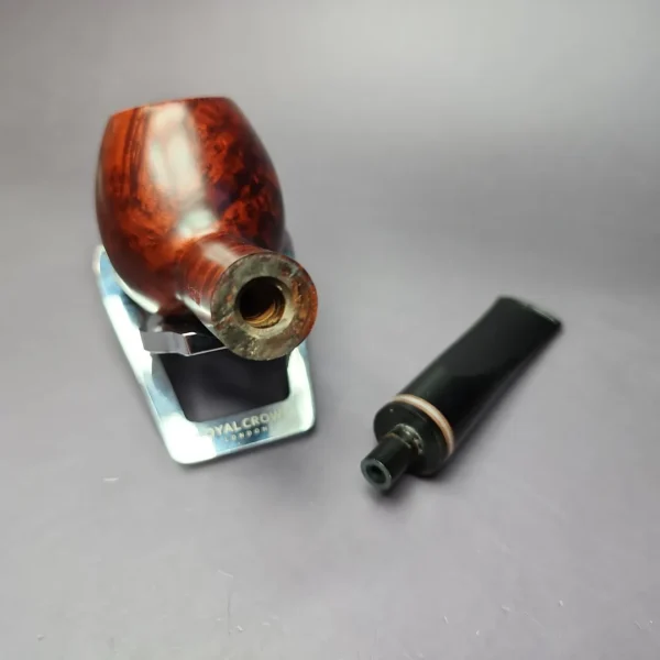 Thomas Cristiano Smooth Apple Estate Briar Pipe, Unsmoked - Image 12