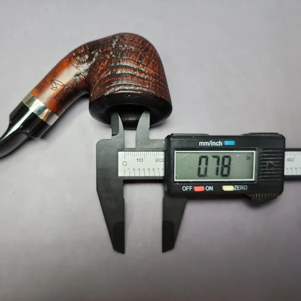 Morgan BlackJack 20 Sandblasted Dublin Briar Pipe, New - Image 12