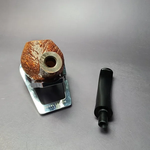 Chacom Flame Grain 871 Sandblasted Author Estate Briar Pipe, Unsmoked - Image 12