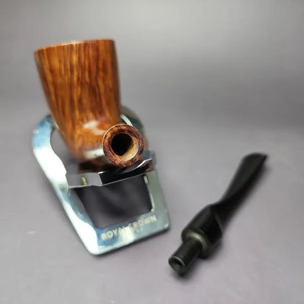 Bari Senior Straight Grain Smooth Pickaxe Estate Briar Pipe, Danish Estates - Image 12
