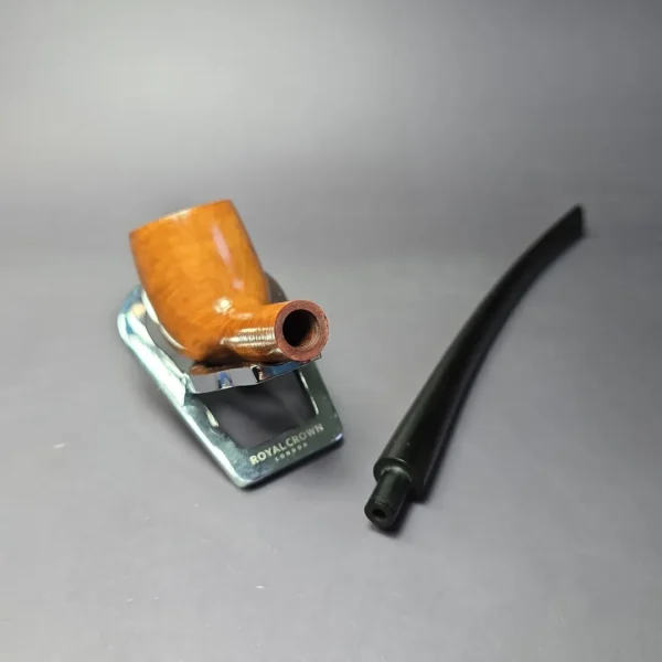Dunhill 1991 Root Briar 4603 Smooth Churchwarden Estate Briar Pipe, Unsmoked - Image 13