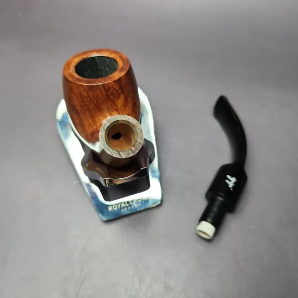 Gigi Millennium Smooth Bent Billiard Estate Briar Pipe, Unsmoked, 9mm - Image 13