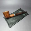 James Upshall Old England Magnum Dublin w/ Les Wood Silver Estate Briar Pipe, Unsmoked - Image 13