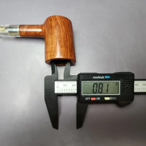 GBD Virgin 1344 Smooth Poker w/ Perspex Estate Briar Pipe, English Estates - Image 13
