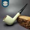 Kaywoodie White Briar 07 Smooth Billiard Estate Briar Pipe, American Estates