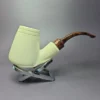 MBSD Meerschaum Deluxe Premier XL Brandy Block Meerschaum Pipe, Briar-Mortise - Image 2