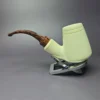 MBSD Meerschaum Deluxe Premier XL Brandy Block Meerschaum Pipe, Briar-Mortise - Image 4