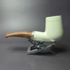 MBSD Meerschaum Silver Reverse Calabash Brandy Block Meerschaum Pipe, New - Image 4