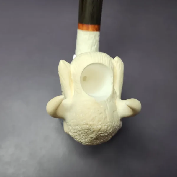 MBSD Meerschaum Masters Deluxe by Kenan Bison Block Meerschaum Pipe, New - Image 6