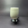 MBSD Meerschaum Silver Reverse Calabash Billiard Block Meerschaum Pipe, New - Image 5