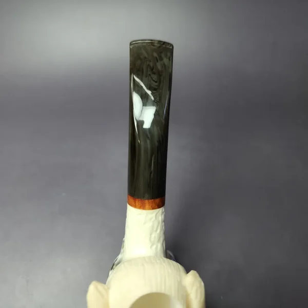 MBSD Meerschaum Masters Deluxe by Kenan Bison Block Meerschaum Pipe, New - Image 7