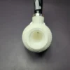 MBSD Meerschaum Silver Lattice Stack Dublin Block Meerschaum Pipe, New - Image 6