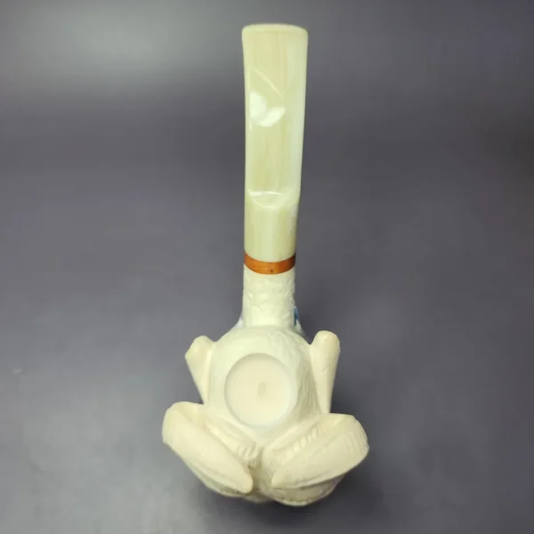 MBSD Meerschaum Masters Deluxe by Kenan Bull Block Meerschaum Pipe, New - Image 8