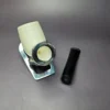 MBSD Meerschaum Silver Reverse Calabash Billiard Block Meerschaum Pipe, New - Image 11