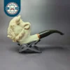 MBSD Meerschaum Masters Deluxe by Kenan Bison Block Meerschaum Pipe, New