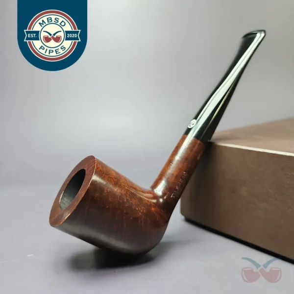 James Upshall Tilshead Group 6 Smooth Dublin Estate Briar Pipe, Unsmoked