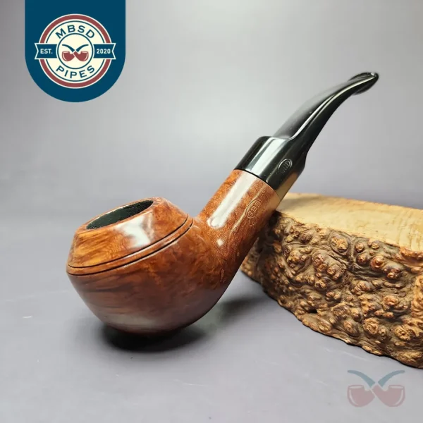 GBD London Made 9438 Smooth Bullmoose Estate Briar Pipe, English Estates