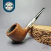 Loewe & Co 1979 Smooth Silver Spigot Pot Estate Briar Pipe, English Estates