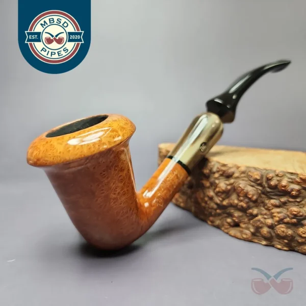 Butz Choquin Maitre Pipier Extra JR Smooth Calabash Estate Briar Pipe, French Estates
