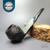 Ashton 1989 Pebble Grain Sandblasted Bulldog Estate Briar Pipe, English Estates