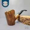 Alberto Bonfiglioli Natural Free Form Cherrywood Estate Briar Pipe, Italian Estates