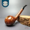 Cavicchi Smooth Long Shank Squat Tomato Estate Briar Pipe, Unsmoked