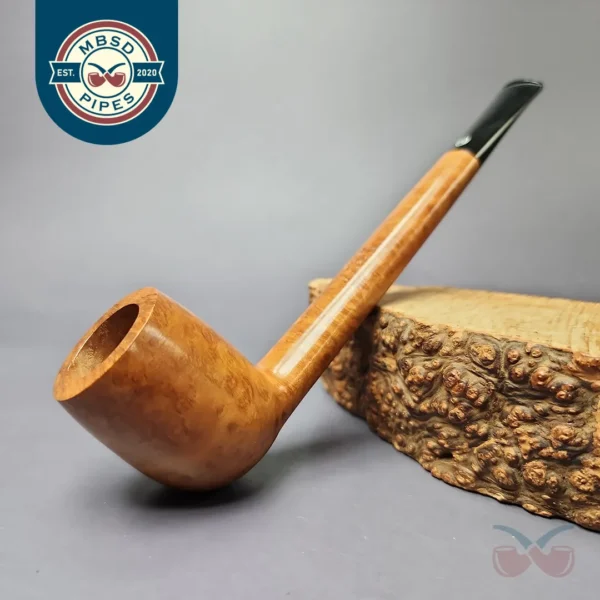 Michel Naturals by GBD 255 Smooth Canadian Estate Briar Pipe, Unsmoked