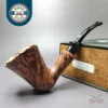 Chacom Fleur Smooth Contrast Freehand Estate Briar Pipe, Unsmoked, 9mm