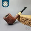 MBSD Briars by Piero Vitale Sandblasted Billiard w/ Olivewood Briar Pipe, New