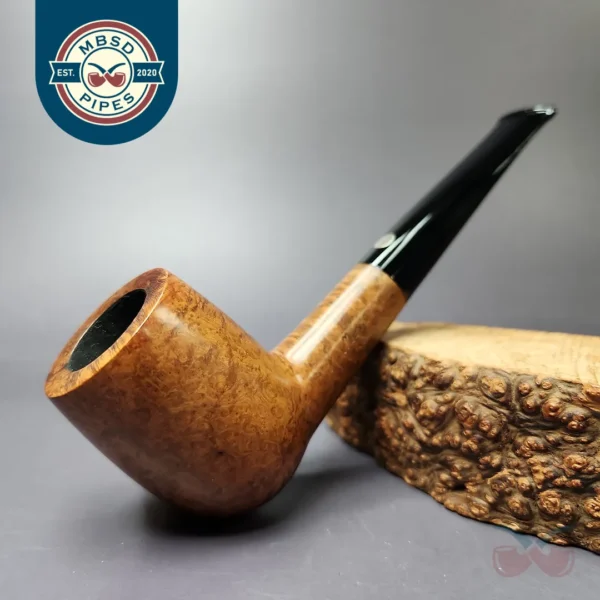 Mastro de Paja 3A 1 Sun Smooth Large Billiard Estate Briar Pipe, Italian Estates
