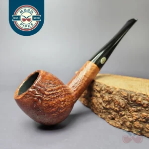 Rossi (Pre-Savinelli?) 103 Sandblasted Apple Estate Briar Pipe, Italian Estates