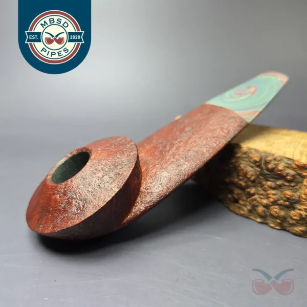 Eclesias Sandblasted Eskimo Handmade Briar Pipe, New