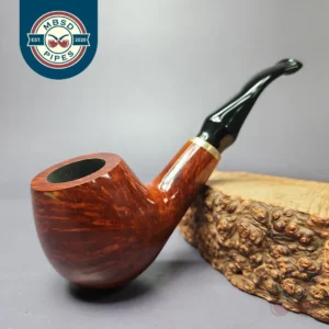 Vauen 6861 Smooth Bent Brandy Estate Briar Pipe, Unsmoked, 9mm