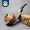Stanwell 1997 Pipe of the Year (German Market) Sandblasted Bulldog Estate Briar Pipe, Danish Estates, 9mm