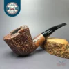 Ser Jacopo 2 x Maxima S2 Sandblasted Dublin Estate Briar Pipe, Italian Estates