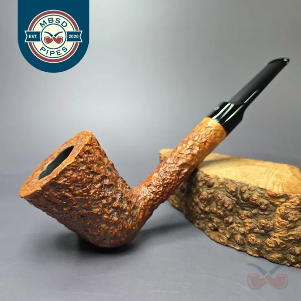 Ashton 2001 Pebble Shell XXX Dublin Estate Briar Pipe, English Estates