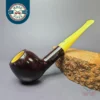 KB&B Pre-1955 Yello-Bole Smooth Apple Estate Briar Pipe, Unsmoked
