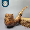 Nording A XL Smooth Bent Billiard Estate Briar Pipe, Unsmoked