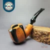Nording Smooth Fluted Freehand Estate Briar Pipe, Unsmoked