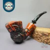 Nording Partially Rusticated Freehand Estate Briar Pipe, Unsmoked