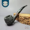 Thomas Cristiano Rusticated Apple Estate Briar Pipe, Italian Estates