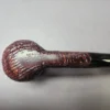 Pioneer 115 Meerschaum Lined Sandblasted Billiard Estate Briar Pipe, American Estates - Image 2